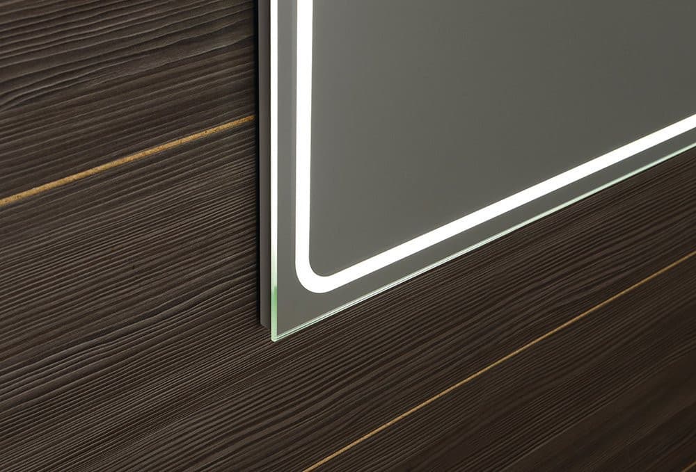 Lustro GEMINI z oświetleniem LED 90x90cm