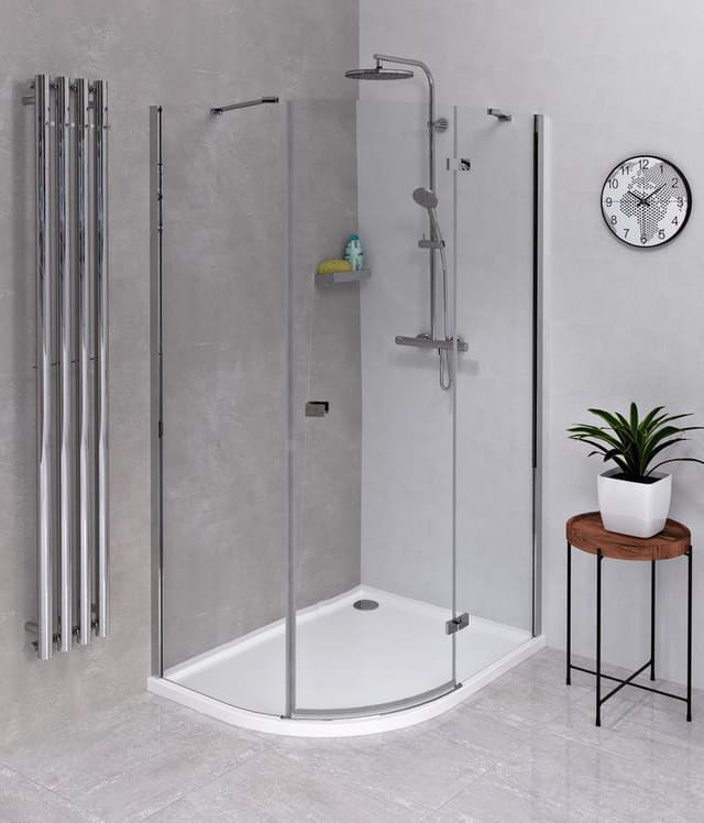 FORTIS kabina prysznicowa półokrągła 1000x900x2000mm, prawa