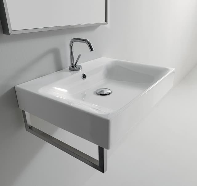 CENTO wieszak na ręczniki 41cm, chrom