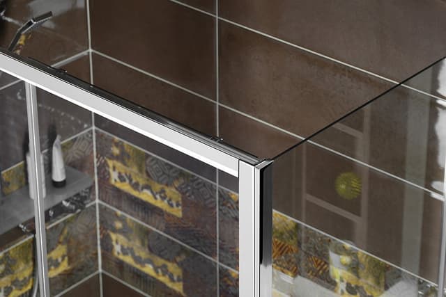 DEEP kabina prysznicowa 1500x750mm wariant L/P,szkło czyste