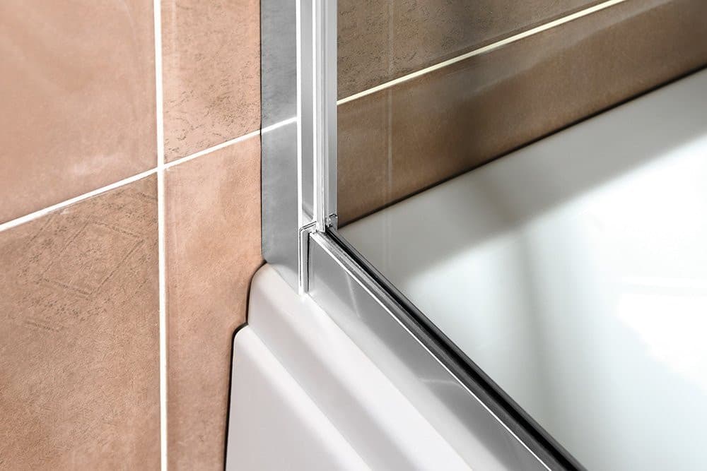 DEEP kabina prysznicowa 1500x750mm wariant L/P,szkło czyste