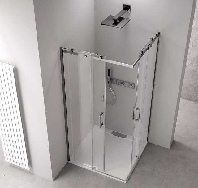 THRON SQUARE kabina prysznicowa 1200x800mm, wejście z rogu