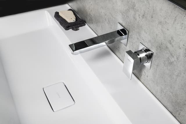 SPECTRE bateria umywalkowa podtynkowa, dwuelementowa, chrom
