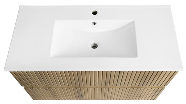 PANEDA STRIP szafka umywalkowa 99,5x55x45,2cm, dąb emporio