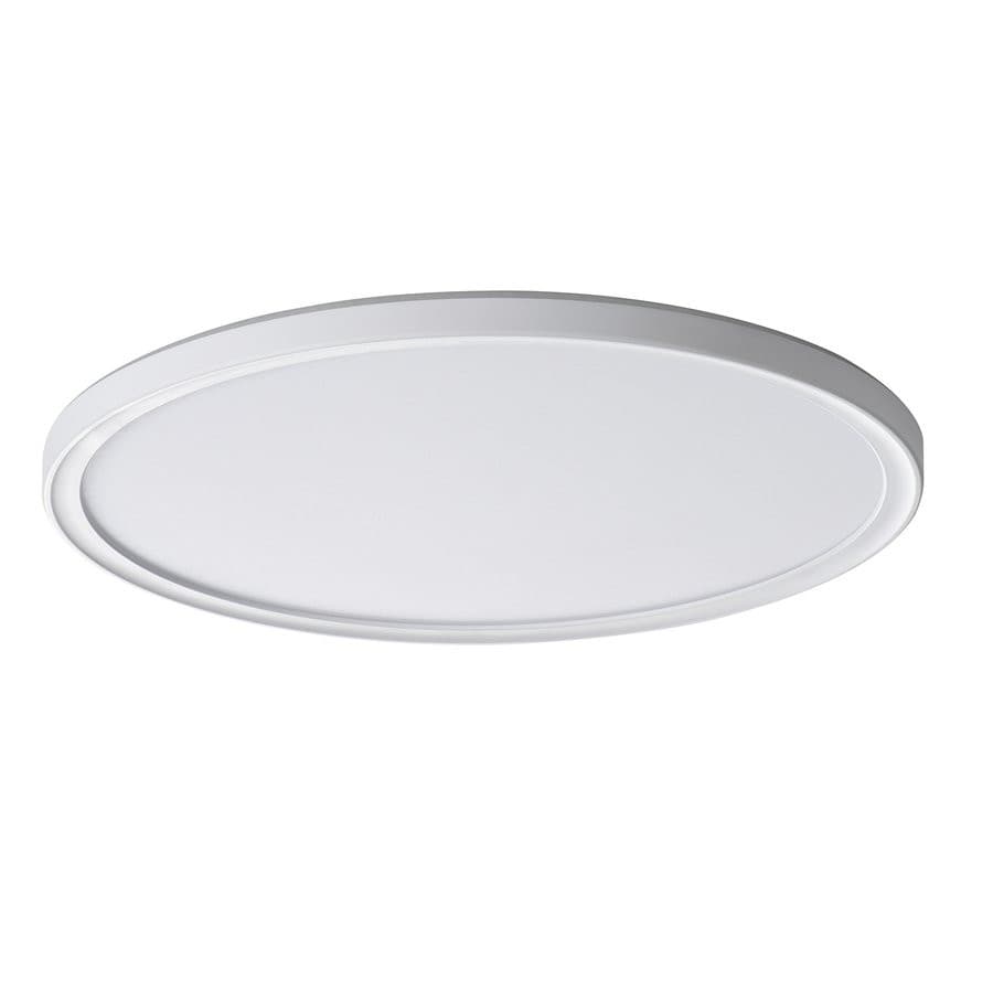 AZPO lampa sufitowa LED, średnica 420mm, 22W, IP54, biały