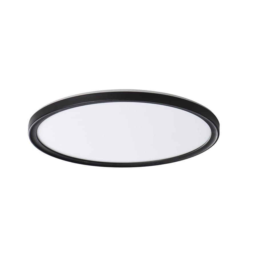 AZPO lampa sufitowa LED, średnica 290mm, 18,5W, IP54, czarny mat