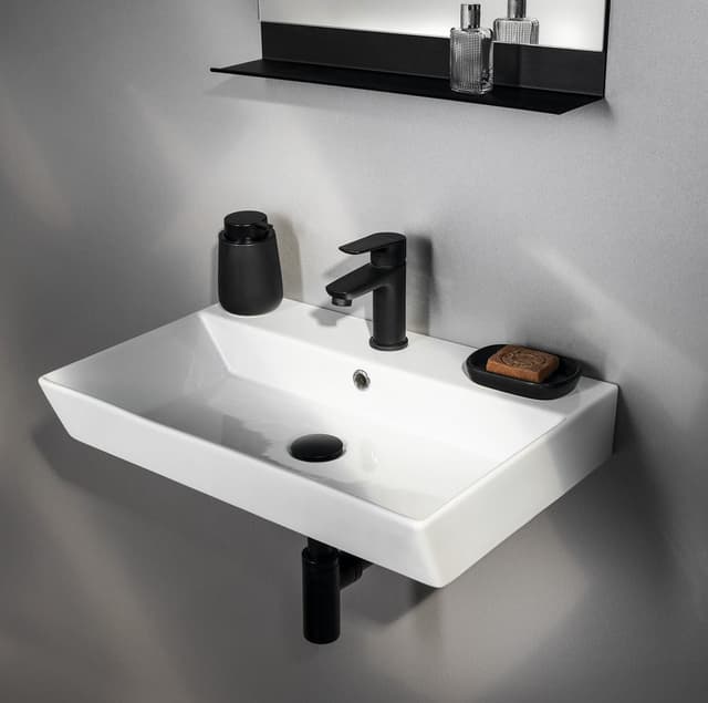 ORION umywałka ceramiczna 49x38,6cm, biały