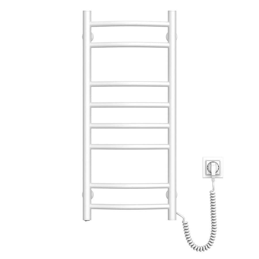 SUPE elektryczna suszarka na ręczniki 360x800mm, 107W, biały
