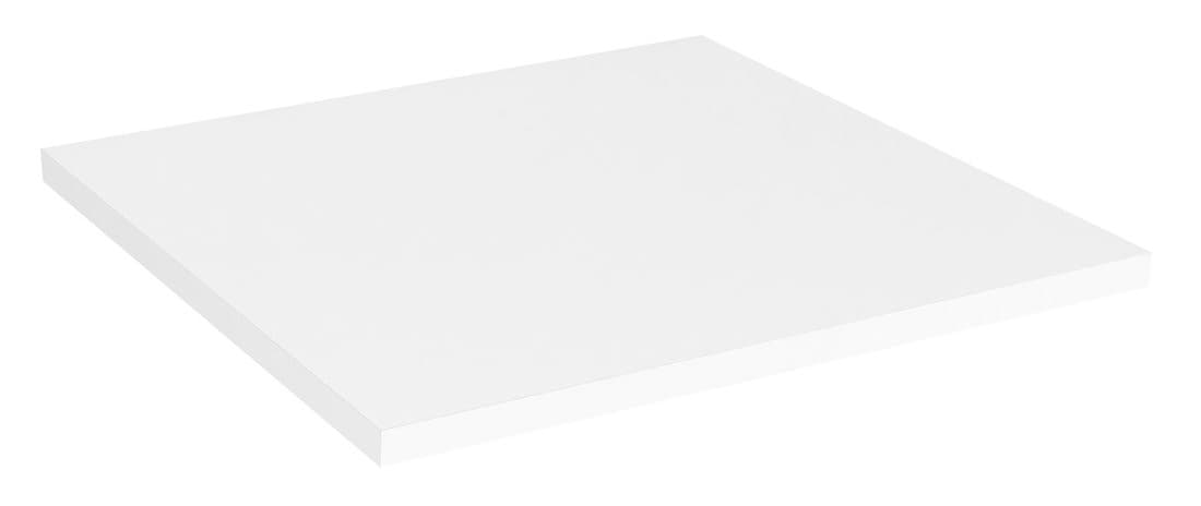 Blat DTDL 40x1,8x40cm, biały połysk