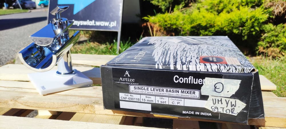Bateria umywalkowa Jaguar ARTIZE CONFLUENCE, chrom, outlet