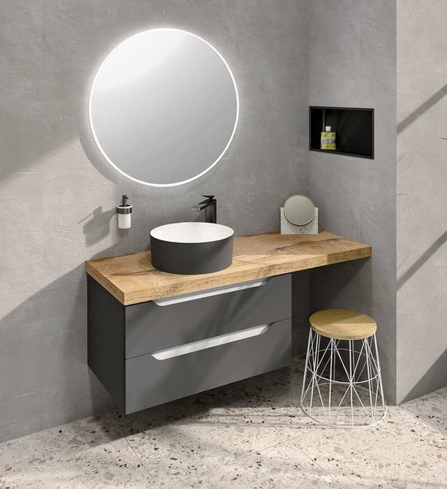 WAVE szafka umywalkowa 79,7x45x47,8cm, agila