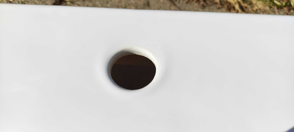 Umywalka wisząca Roca Nexo 60cm z otworem i przelewem