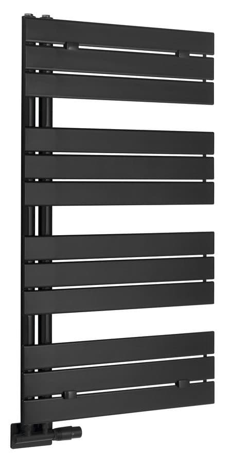 MYTHOS grzejnik łazienkowy 500x1130mm, czarny mat