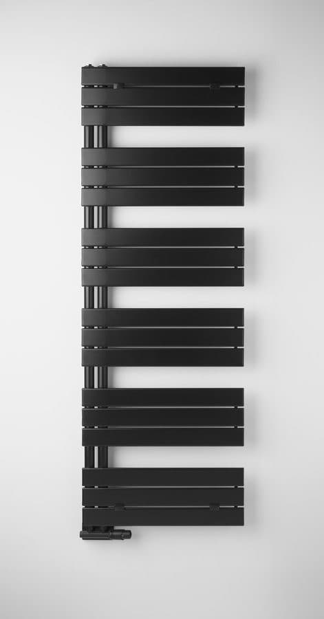MYTHOS grzejnik łazienkowy 500x1730mm, czarny mat