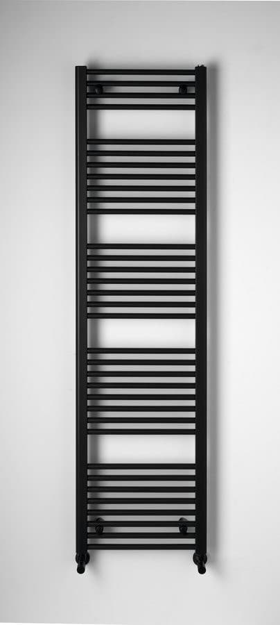 DIRECT grzejnik z bocznym przyłączem 450x1680mm, czarny mat