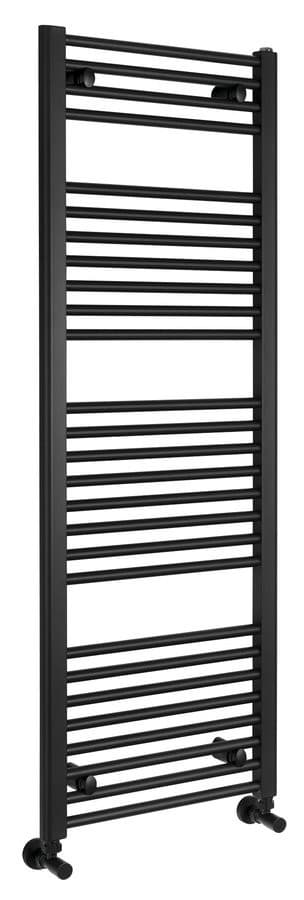 DIRECT grzejnik z bocznym przyłączem 450x1320mm, czarny mat
