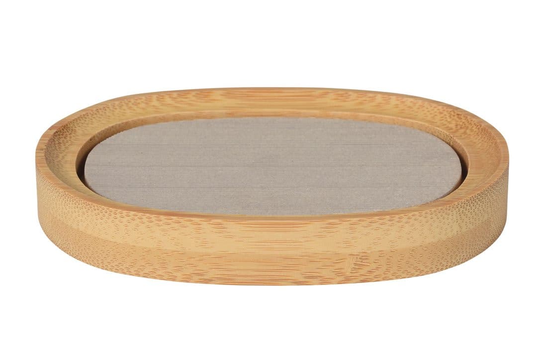 RIKO mydelniczka do postawienia, brązowy/bambus