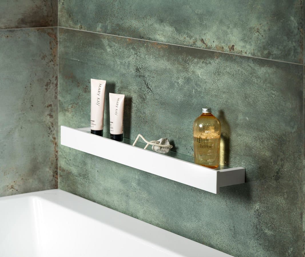 PATRON półka szklana 58cm, biały