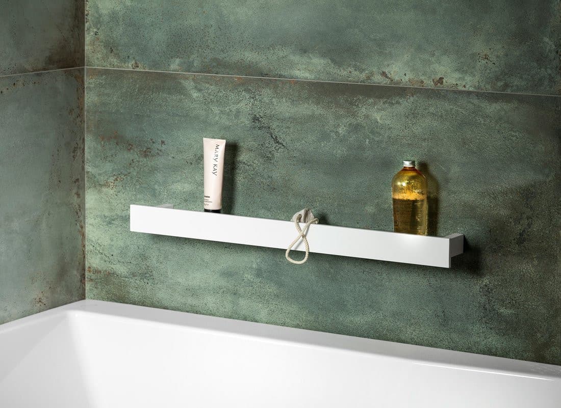 PATRON półka szklana 58cm, biały