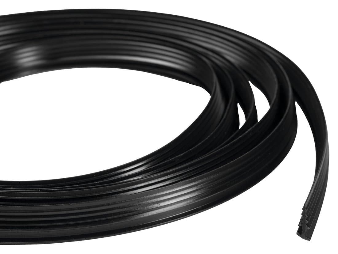 EASY BLACK uszczelka pionowych do drzwi, 1838mm