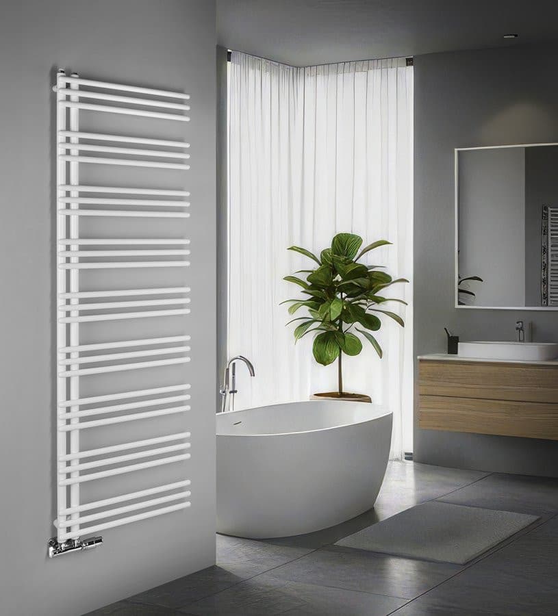 POSEIDON grzejnik łazienkowy 550x1740mm, biały
