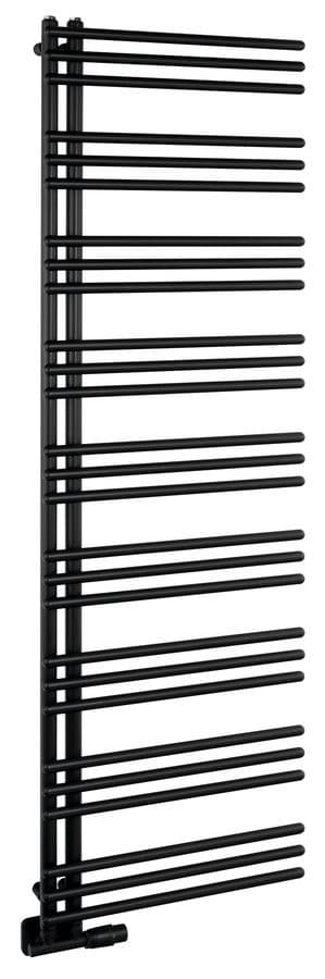 POSEIDON grzejnik łazienkowy 550x1740mm, czarny mat
