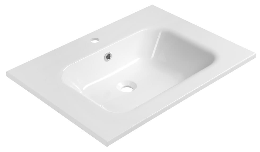 ARECA umywalka kompozytowa, 71x51,5cm, biały