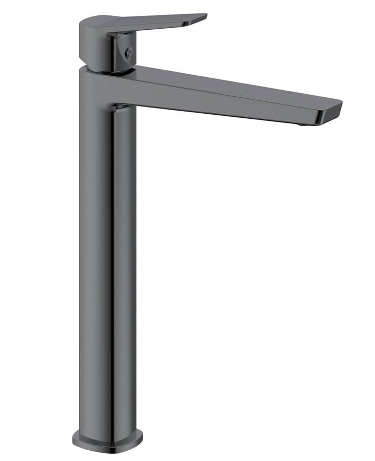 FLERY bateria umywalkowa wysoka, gun metal