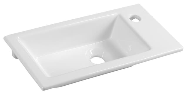 ZUNO 50 umywalka meblowa 50x25cm, biały