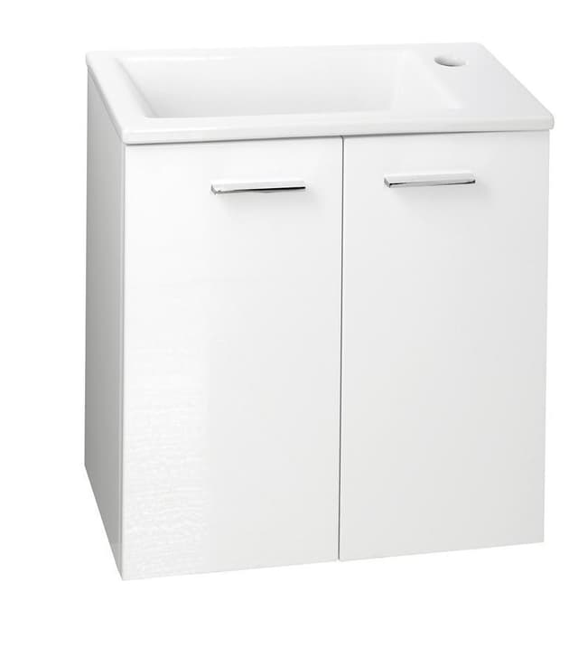 ZUNO 50 umywalka meblowa 50x25cm, biały