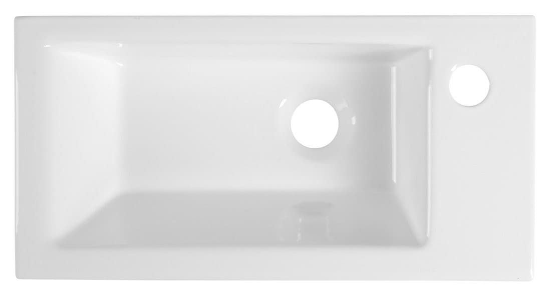 ZUNO 50 umywalka meblowa 50x25cm, biały