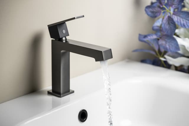 KRONY bateria umywalkowa, gun metal