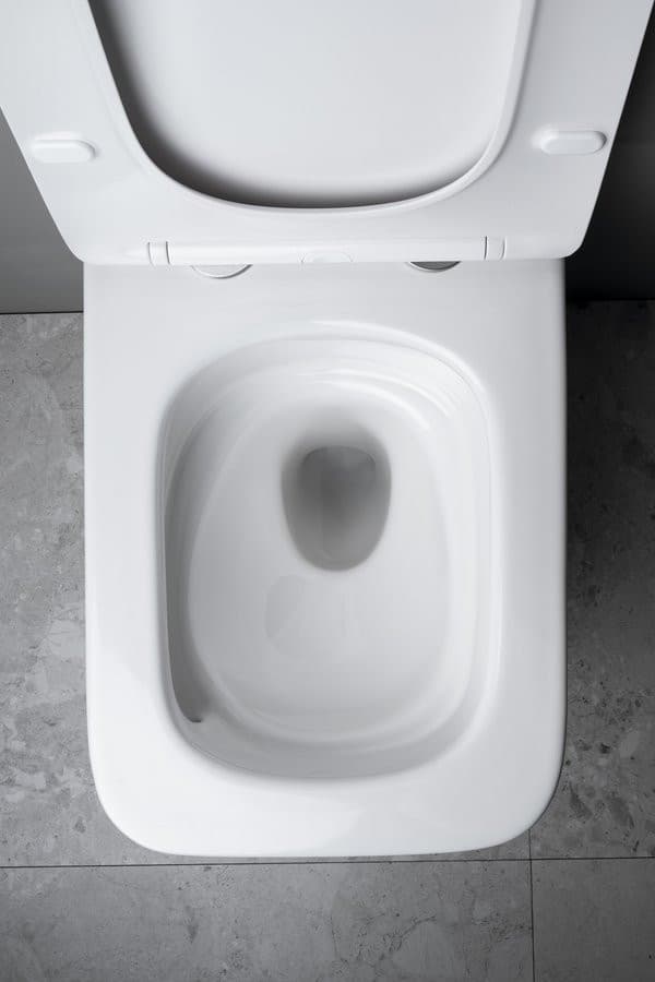 PORTO WC wiszące, Vortex Rimless, 36x52cm, biały