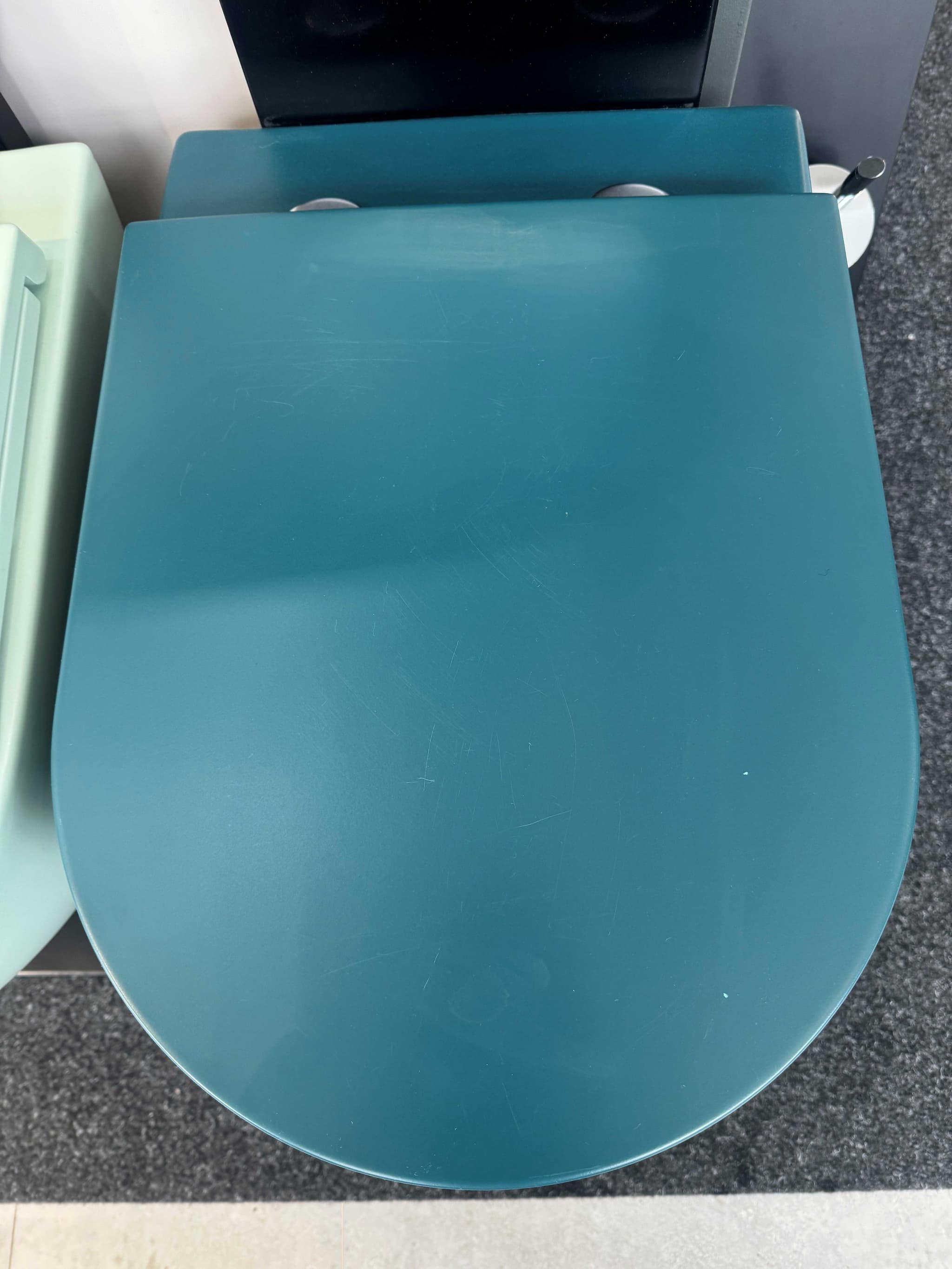 ISVEA INFINITY Miska wc z deską wolnoopadającą petrol mat