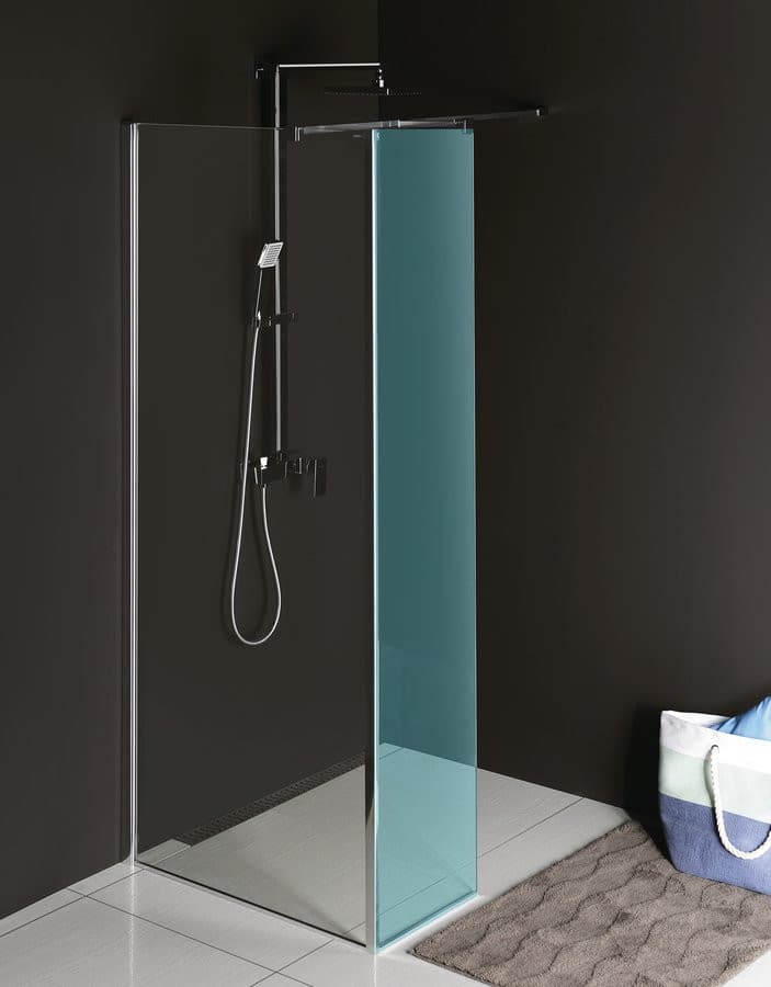 MODULAR SHOWER ścianka do montażu dodatkowego panela, 800 mm