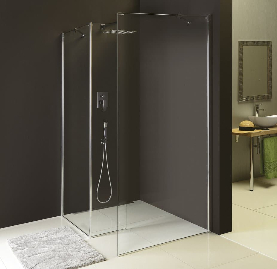 MODULAR SHOWER ścianka do montażu dodatkowego panela, 800 mm