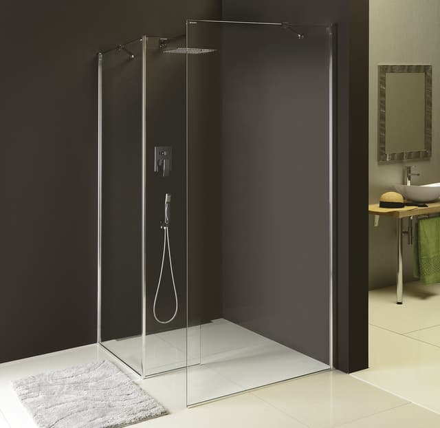 MODULAR SHOWER ścianka do montażu dodatkowego panela, 800 mm