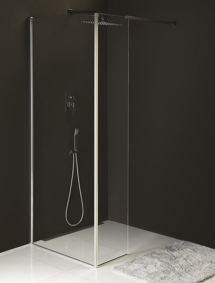 MODULAR SHOWER ścianka do montażu dodatkowego panela, 800 mm