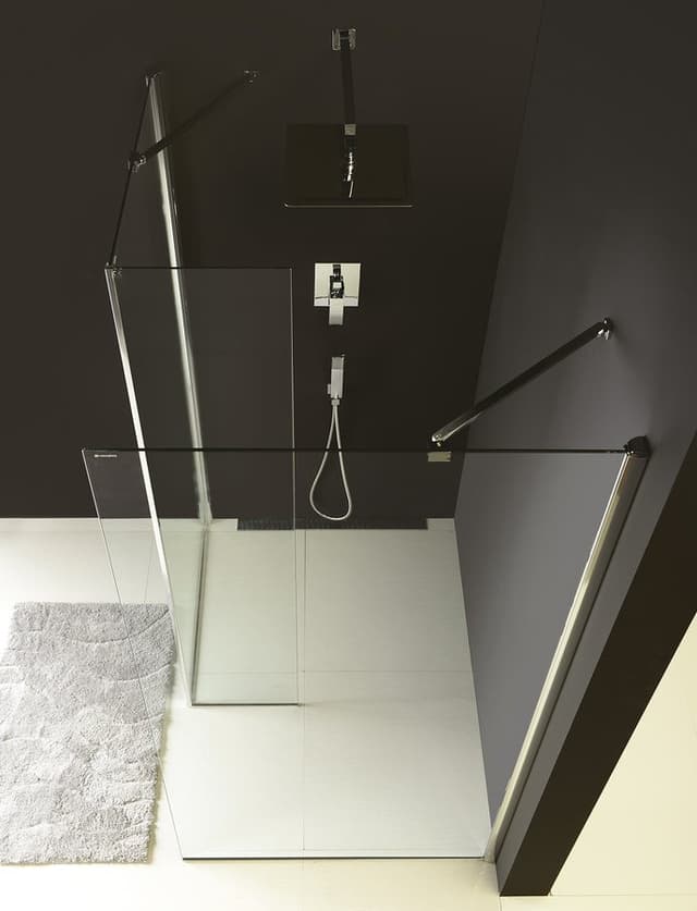 MODULAR SHOWER ścianka do montażu dodatkowego panela, 800 mm
