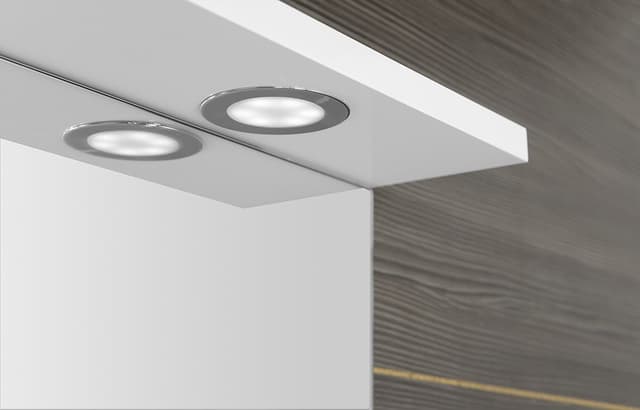 KORIN lustro z oświetleniem LED 70x70x12cm