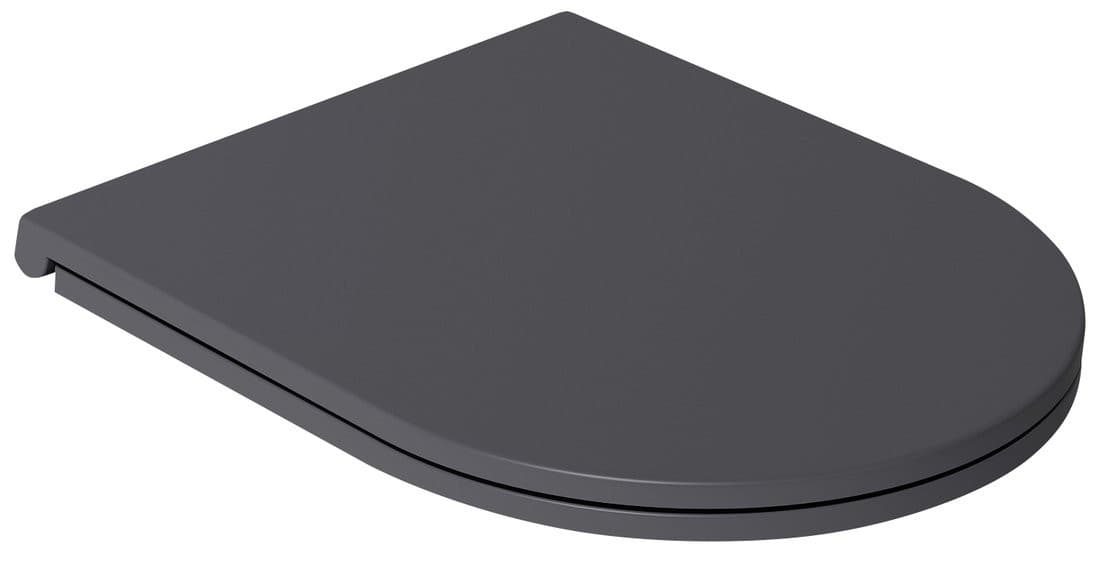 ISVEA INFINITY Miska wc z deską wolnoopadającą antracyt
