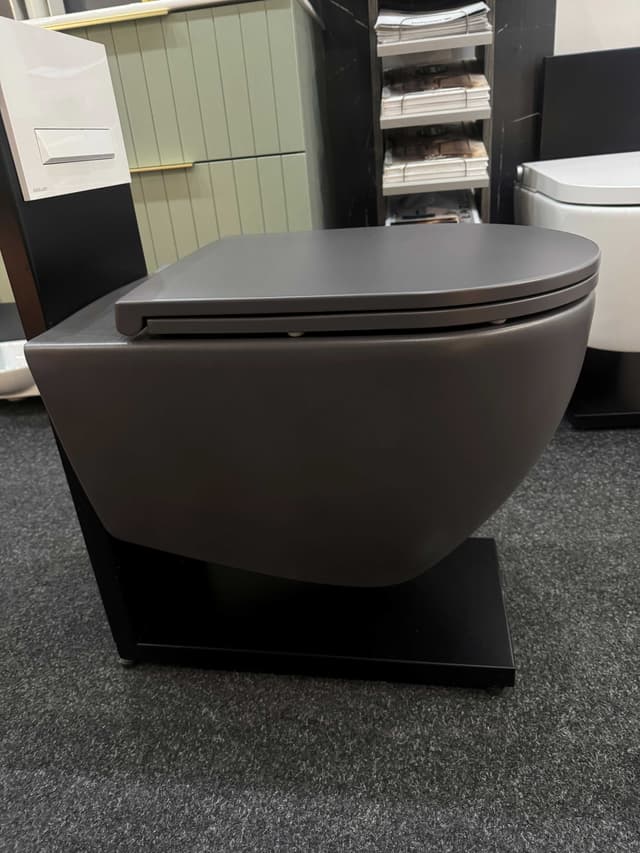 ISVEA INFINITY Miska wc z deską wolnoopadającą antracyt