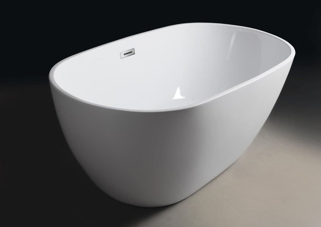 SAPHO DOURO wanna wolnostojąca 150x82cm, biały połysk