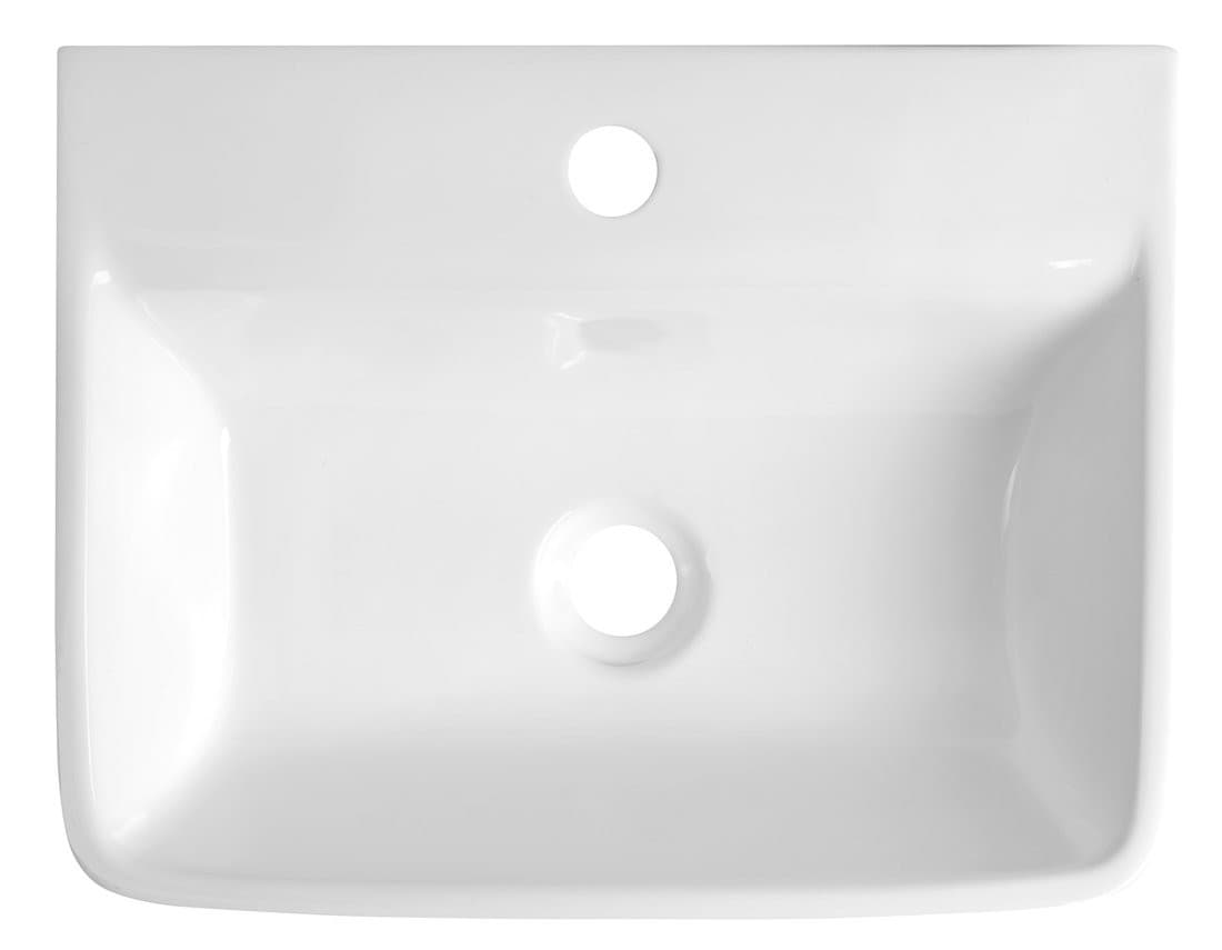 REEMA umywalka ceramiczna 45x35cm, biały
