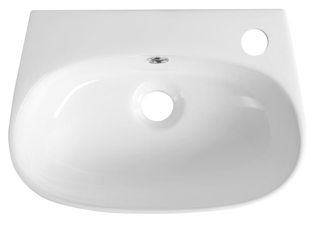 VELSA umywalka ceramiczna 40x29cm, biały
