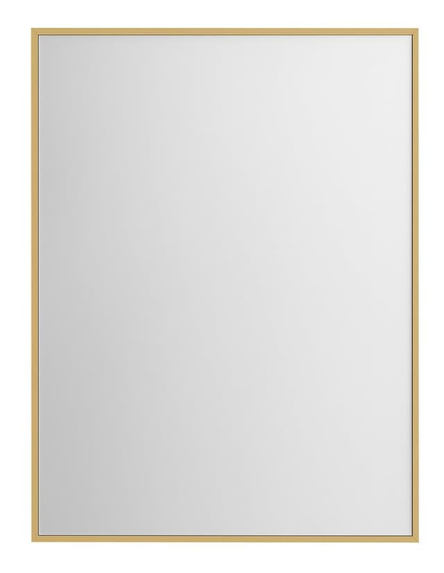 NOTION SLIM lustro w ramie, 60x80cm, złoto mat
