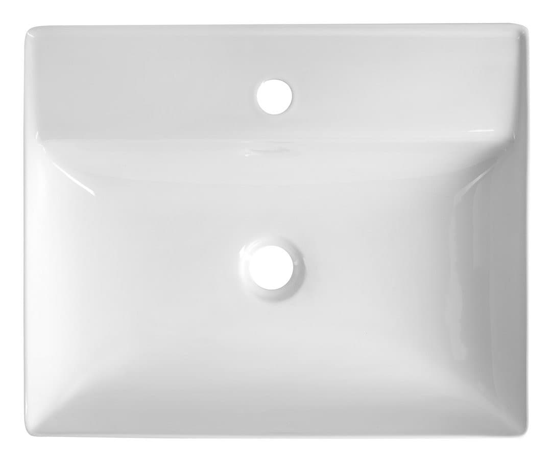 CALLIS umywalka ceramiczna 52x42cm, biały