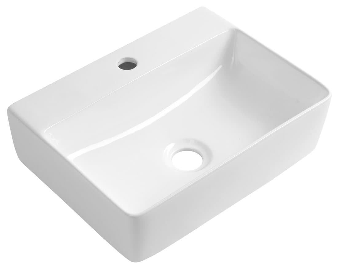 MERCY umywalka ceramiczna 40x30cm, biały