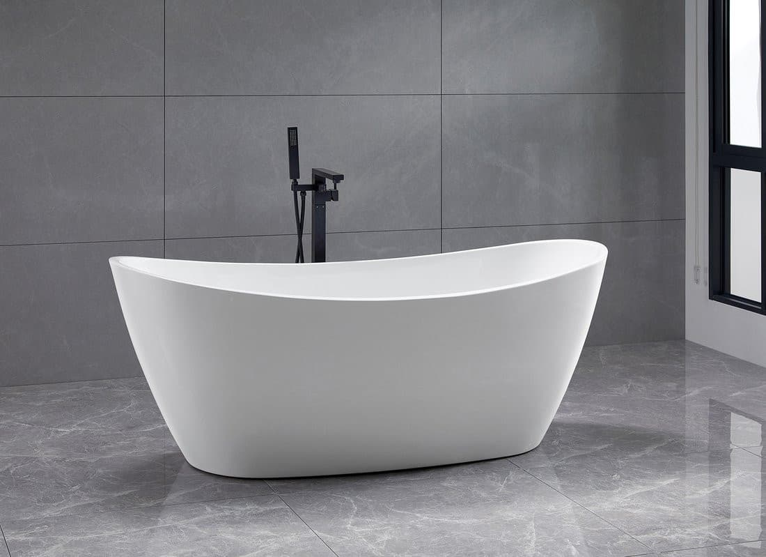 AVILA wanna wolnostojąca 180x87x65cm, biały