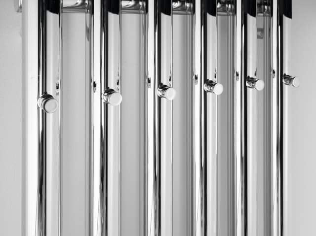 PILON grzejnik łazienkowy 418x1800mm, 6 wieszaki, chrom